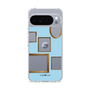 Slim Protection Case［ Photo Frames - Light Blue ］