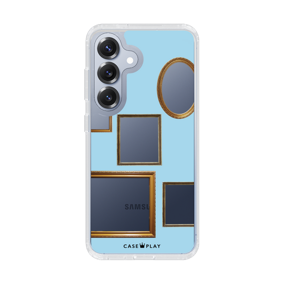 Slim Protection Case［ Photo Frames - Light Blue ］