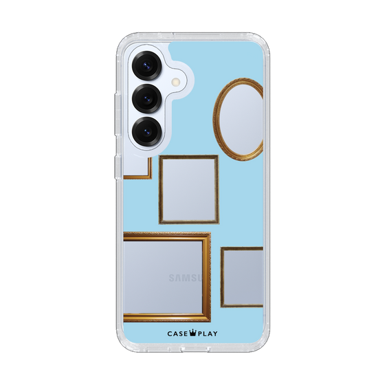 Slim Protection Case［ Photo Frames - Light Blue ］