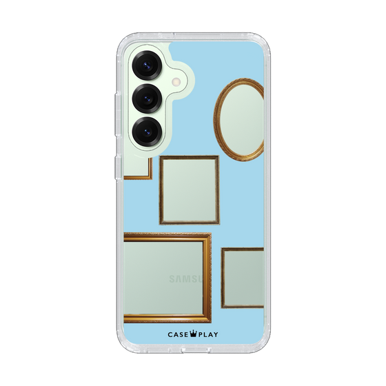 Slim Protection Case［ Photo Frames - Light Blue ］