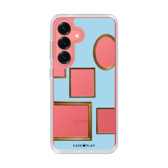 Slim Protection Case［ Photo Frames - Light Blue ］