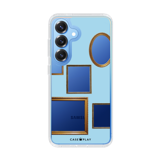 Slim Protection Case［ Photo Frames - Light Blue ］