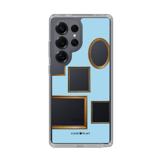 Slim Protection Case［ Photo Frames - Light Blue ］