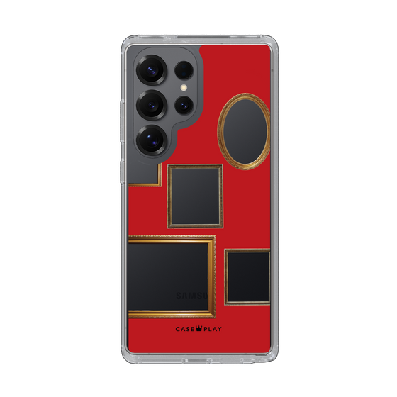 Slim Protection Case［ Photo Frames - Red ］