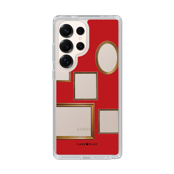 Slim Protection Case［ Photo Frames - Red ］