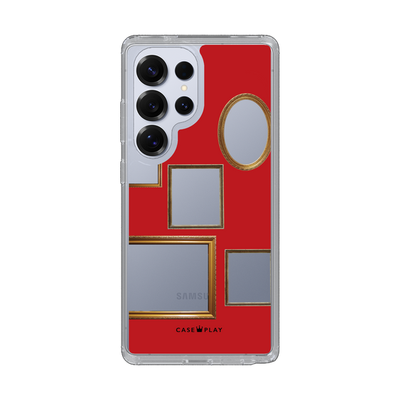 Slim Protection Case［ Photo Frames - Red ］
