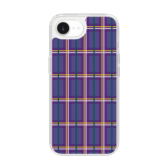 Slim Protection Case［ Tartan Check - Purple ］