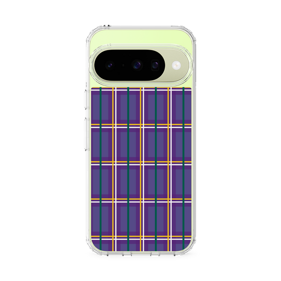 Slim Protection Case［ Tartan Check - Purple ］