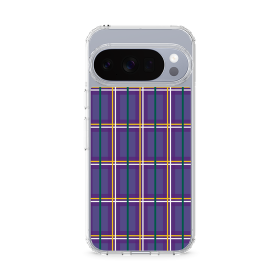 Slim Protection Case［ Tartan Check - Purple ］