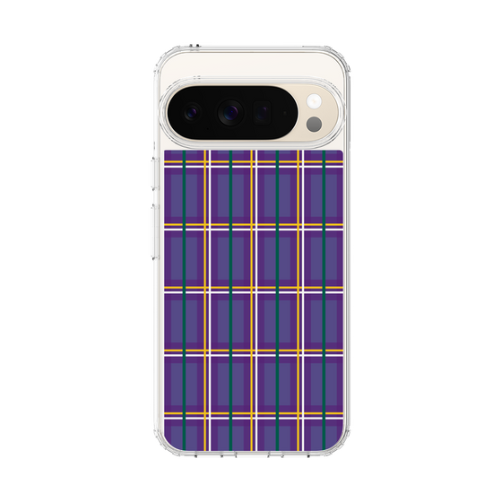 Slim Protection Case［ Tartan Check - Purple ］