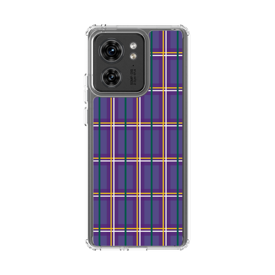 Slim Protection Case［ Tartan Check - Purple ］
