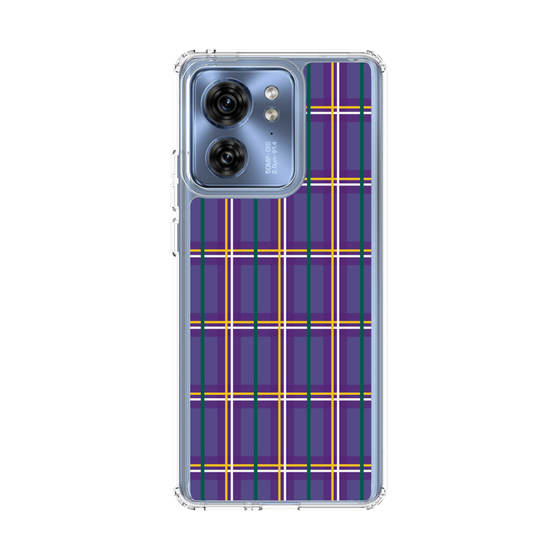 Slim Protection Case［ Tartan Check - Purple ］