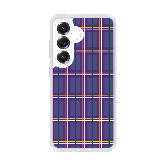 Slim Protection Case［ Tartan Check - Purple ］