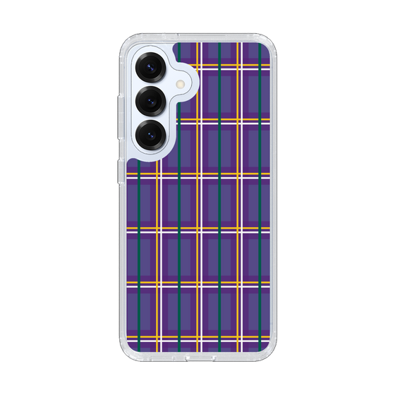 Slim Protection Case［ Tartan Check - Purple ］