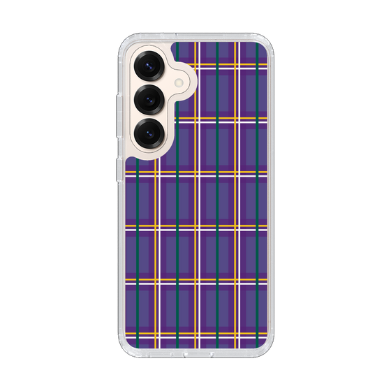 Slim Protection Case［ Tartan Check - Purple ］
