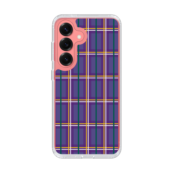 Slim Protection Case［ Tartan Check - Purple ］