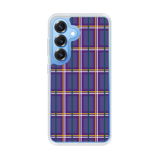 Slim Protection Case［ Tartan Check - Purple ］