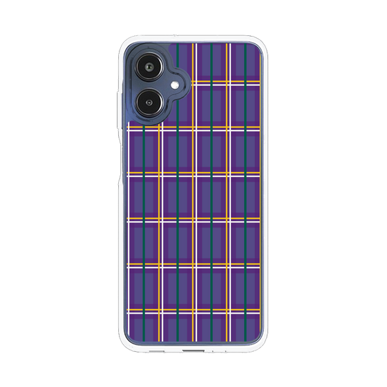 Slim Protection Case［ Tartan Check - Purple ］