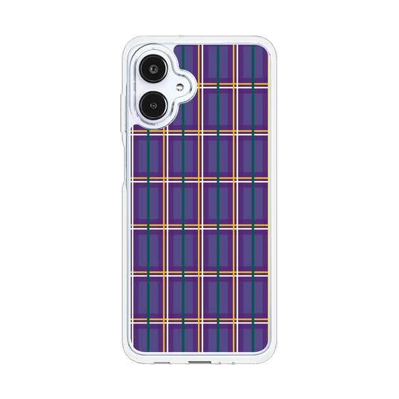 Slim Protection Case［ Tartan Check - Purple ］