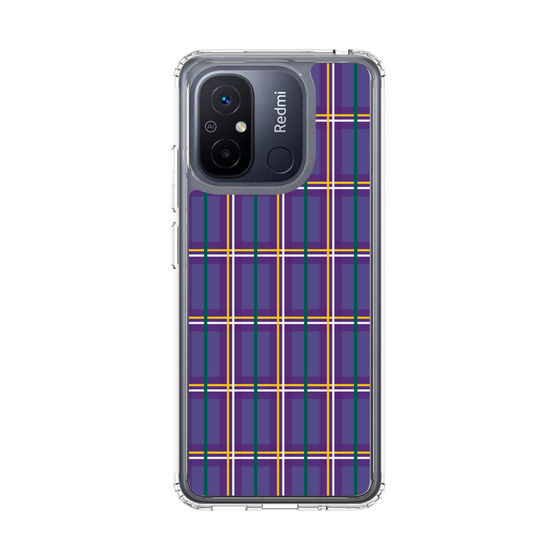 Slim Protection Case［ Tartan Check - Purple ］