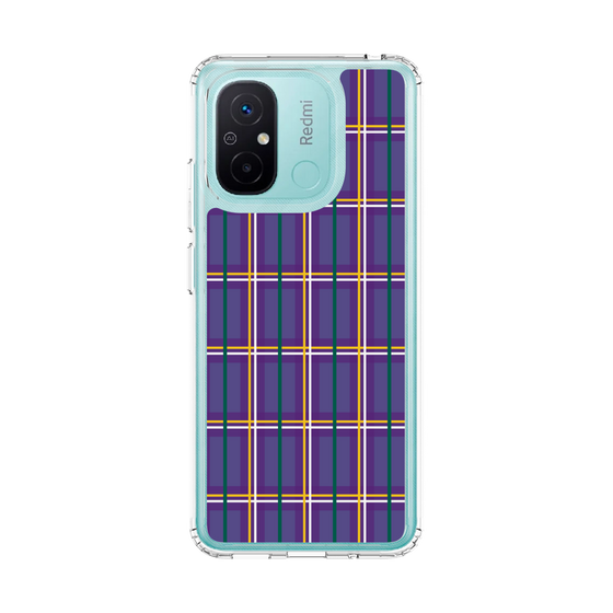 Slim Protection Case［ Tartan Check - Purple ］