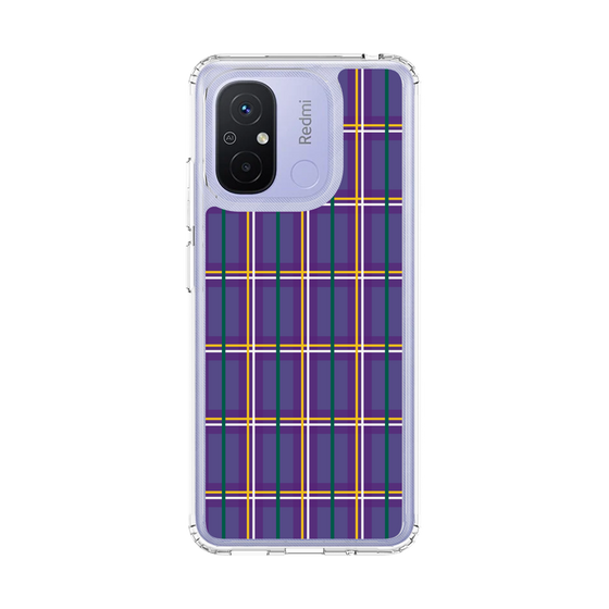 Slim Protection Case［ Tartan Check - Purple ］
