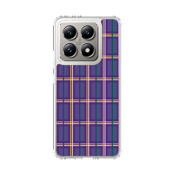 Slim Protection Case［ Tartan Check - Purple ］