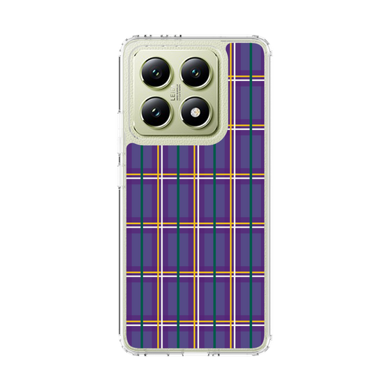 Slim Protection Case［ Tartan Check - Purple ］