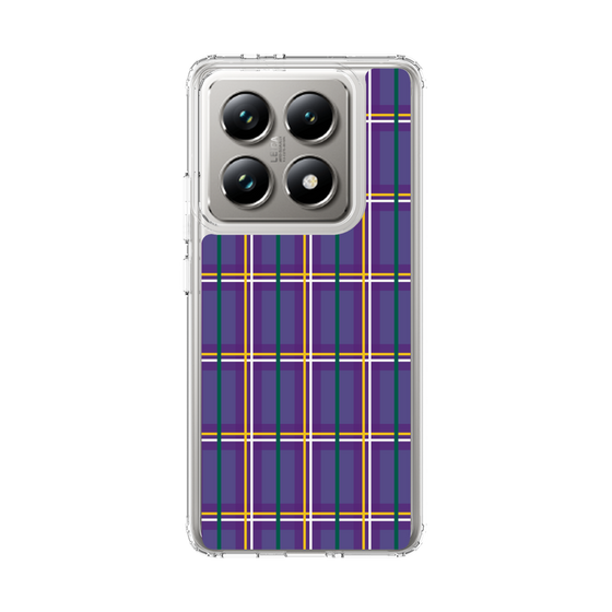 Slim Protection Case［ Tartan Check - Purple ］