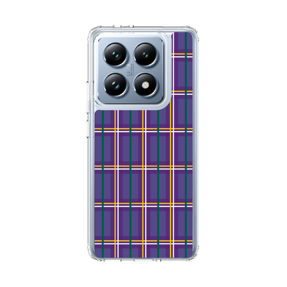 Slim Protection Case［ Tartan Check - Purple ］