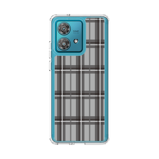 Slim Protection Case［ Tartan Check - Gray ］