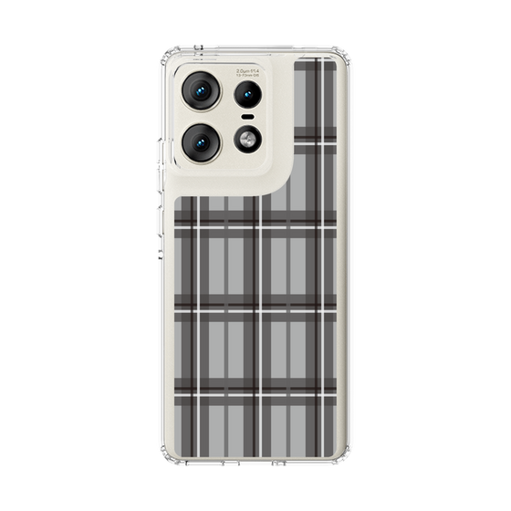 Slim Protection Case［ Tartan Check - Gray ］