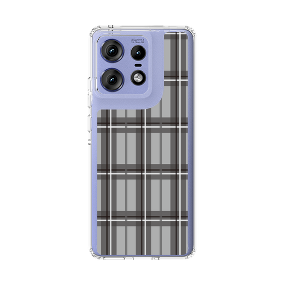 Slim Protection Case［ Tartan Check - Gray ］