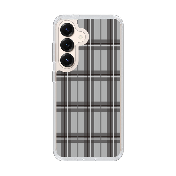 Slim Protection Case［ Tartan Check - Gray ］