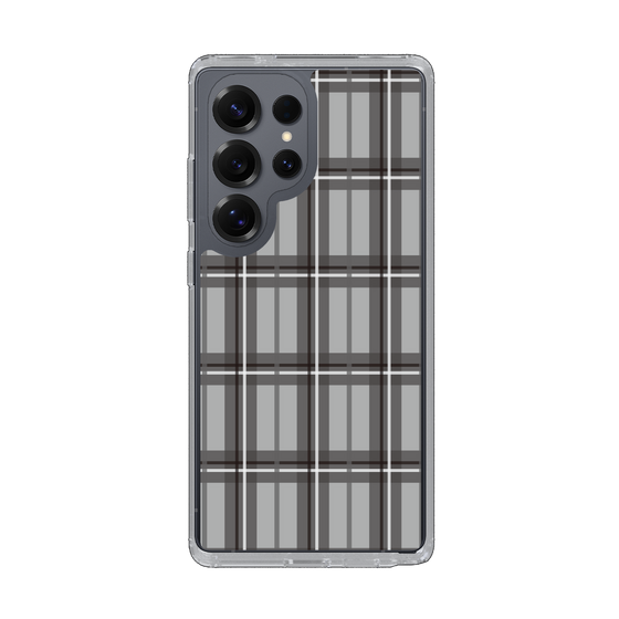 Slim Protection Case［ Tartan Check - Gray ］