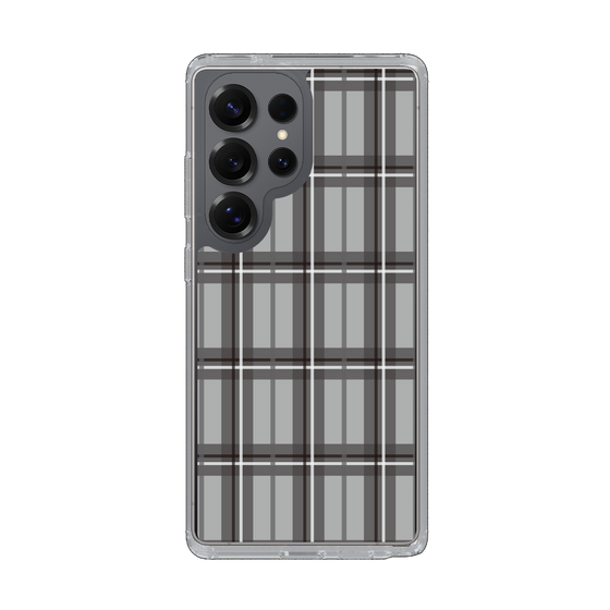 Slim Protection Case［ Tartan Check - Gray ］