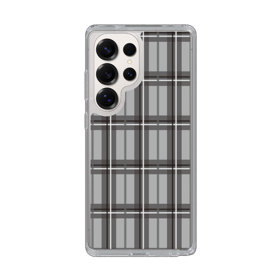 Slim Protection Case［ Tartan Check - Gray ］