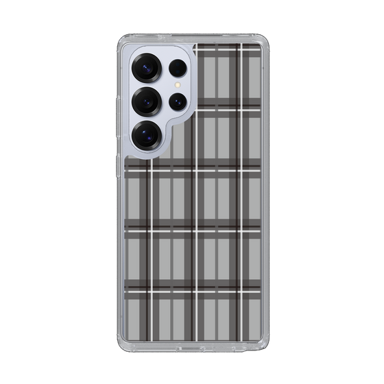 Slim Protection Case［ Tartan Check - Gray ］