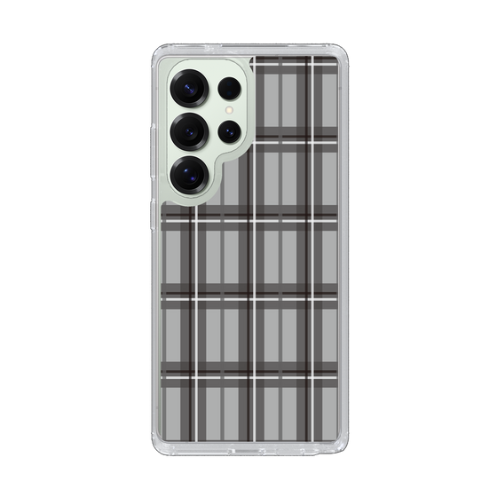 Slim Protection Case［ Tartan Check - Gray ］