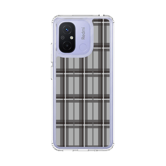 Slim Protection Case［ Tartan Check - Gray ］