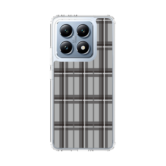 Slim Protection Case［ Tartan Check - Gray ］