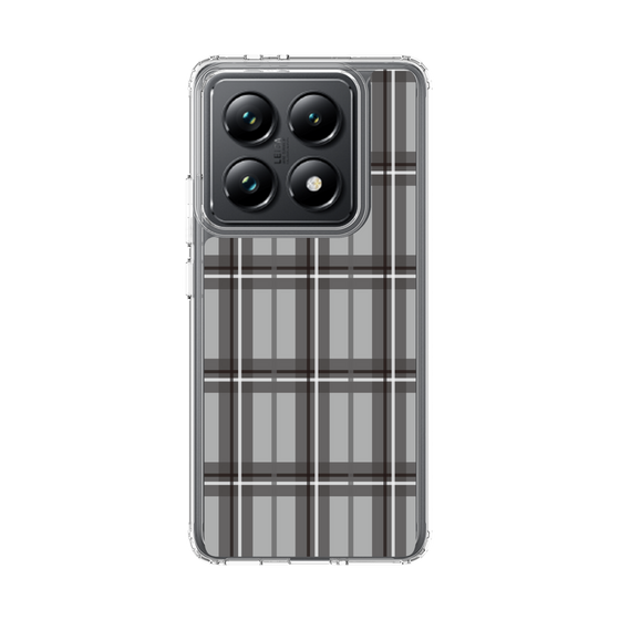 Slim Protection Case［ Tartan Check - Gray ］