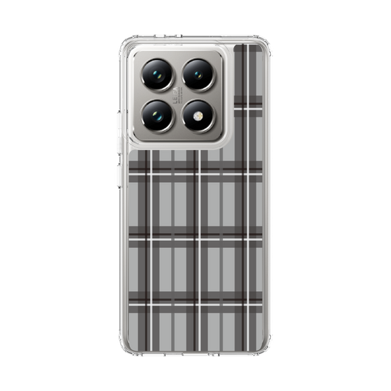 Slim Protection Case［ Tartan Check - Gray ］