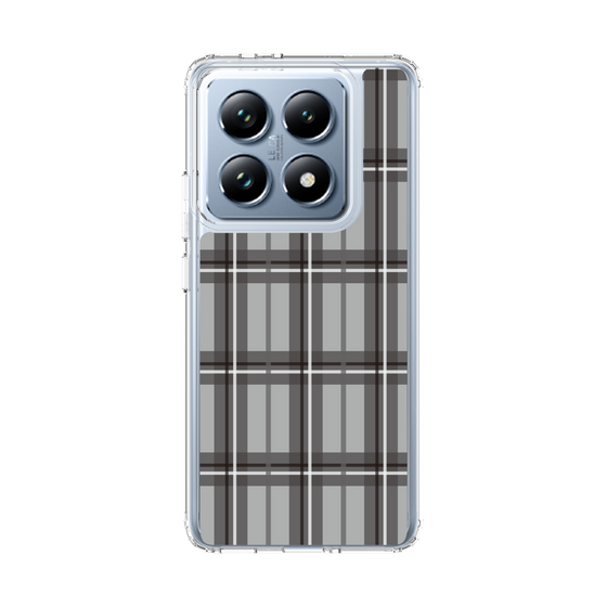 Slim Protection Case［ Tartan Check - Gray ］