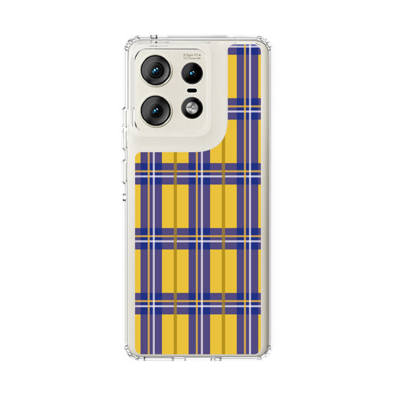 Slim Protection Case［ Tartan Check - Yellow ］