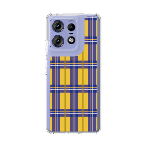 Slim Protection Case［ Tartan Check - Yellow ］