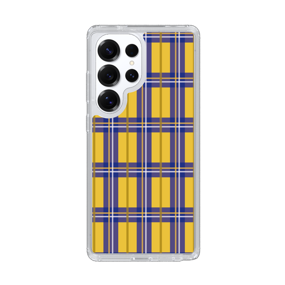 Slim Protection Case［ Tartan Check - Yellow ］