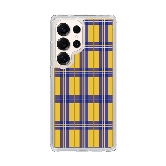 Slim Protection Case［ Tartan Check - Yellow ］