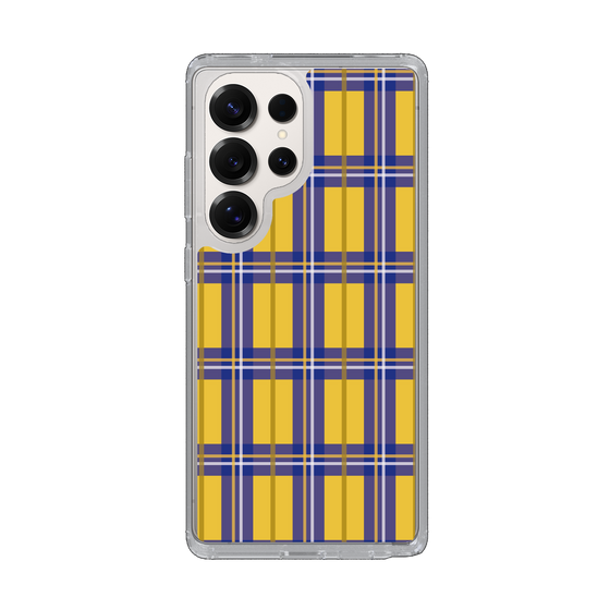 Slim Protection Case［ Tartan Check - Yellow ］