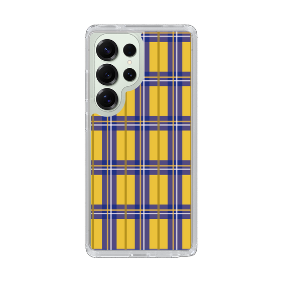 Slim Protection Case［ Tartan Check - Yellow ］